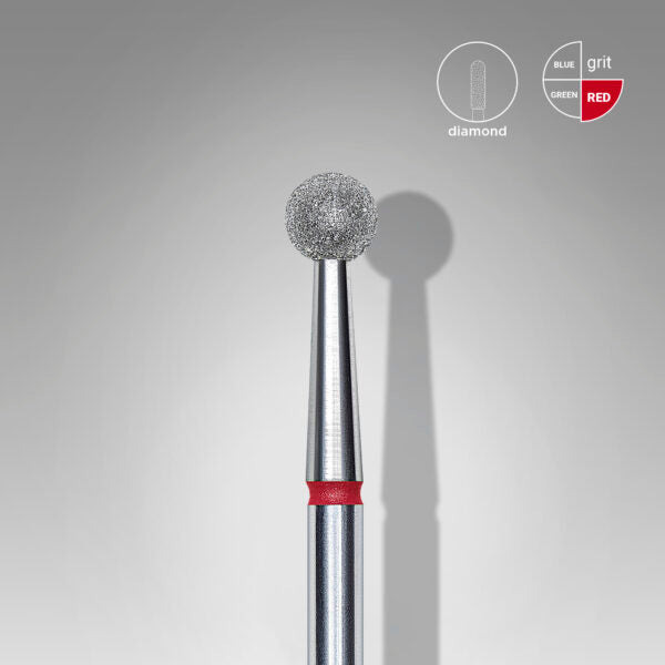 Bit diamantat SFERA ROSIE - diametru 4 mm