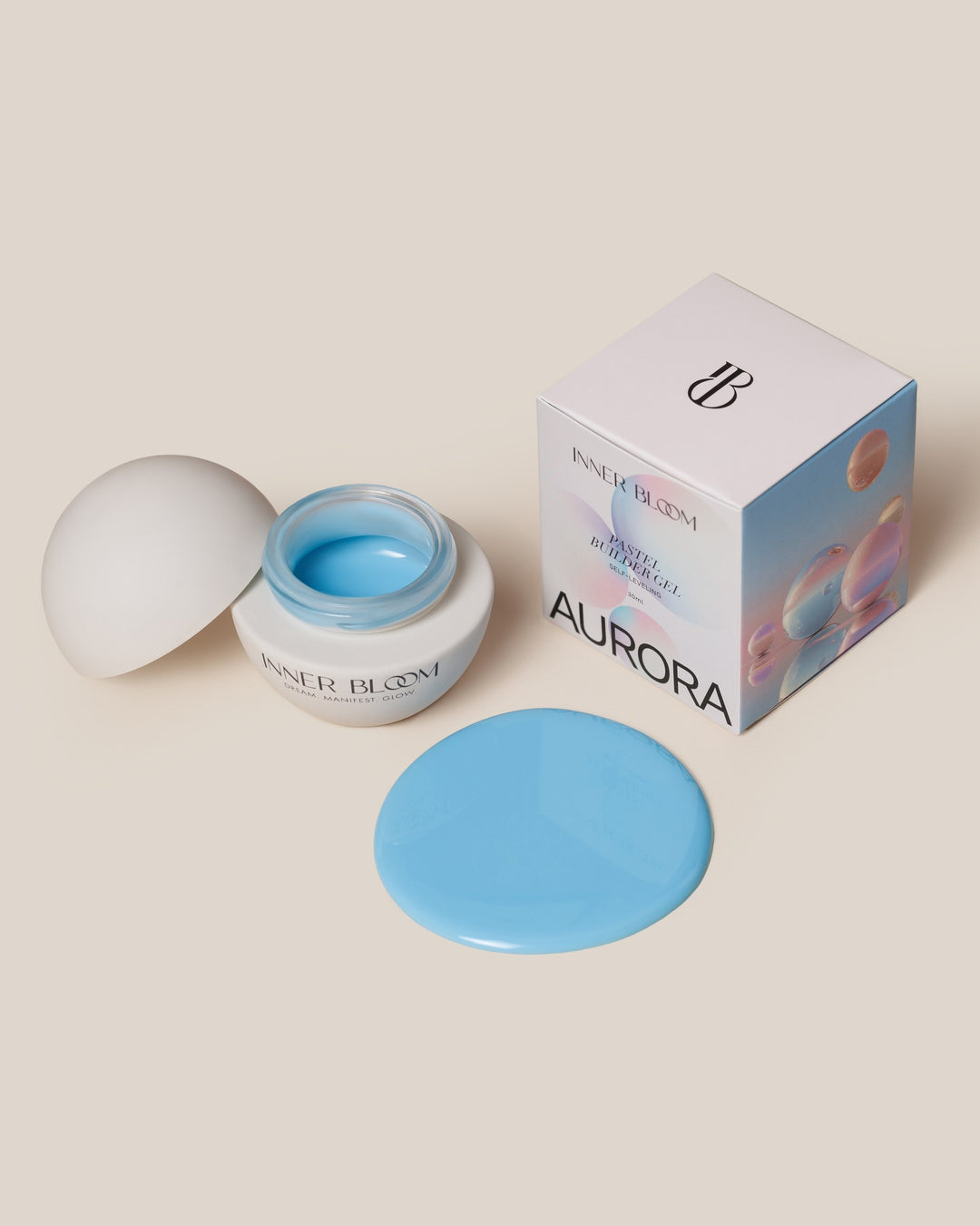 Liquid Builder Gel Aurora - Pastel Blue - 30ml