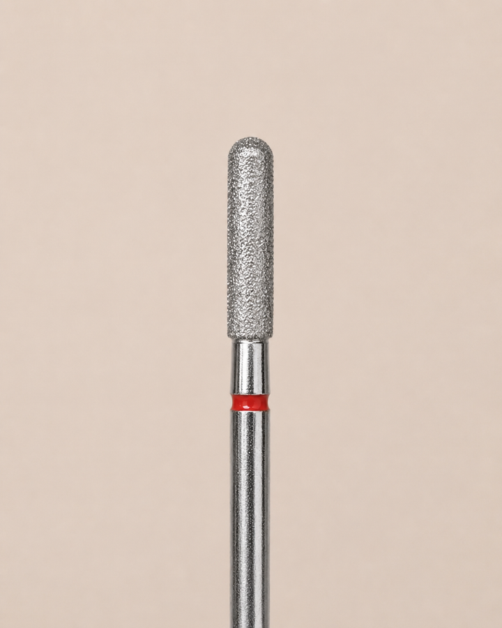 Capat de freza diamantat Cilindru Rosu – Ø 3.0 mm