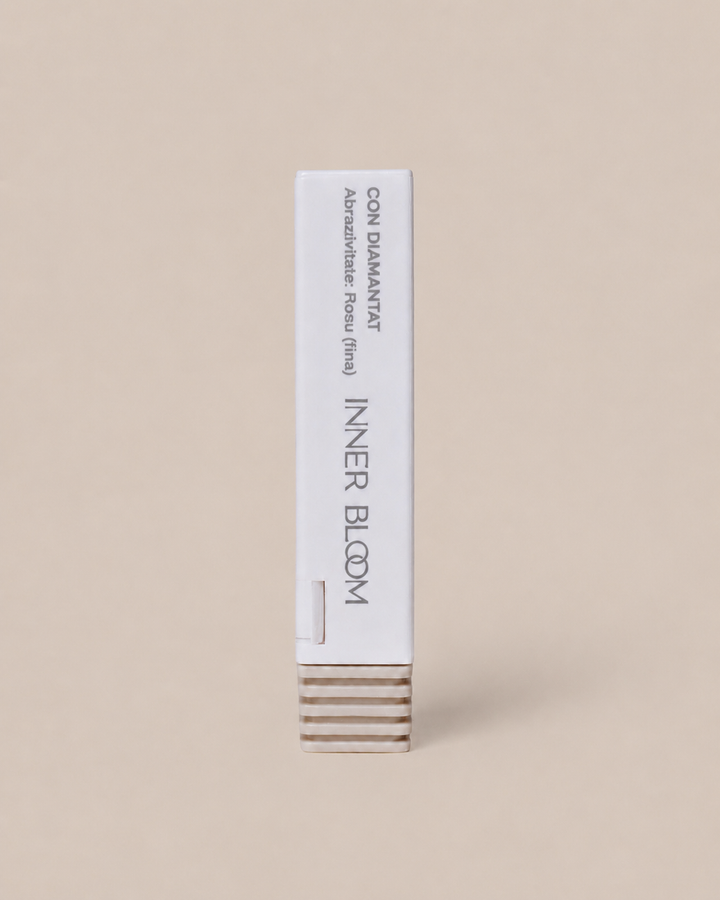 Capat de freza diamantat Con (Tree Shape) Rosu – Ø 5.0 mm | Inner Bloom