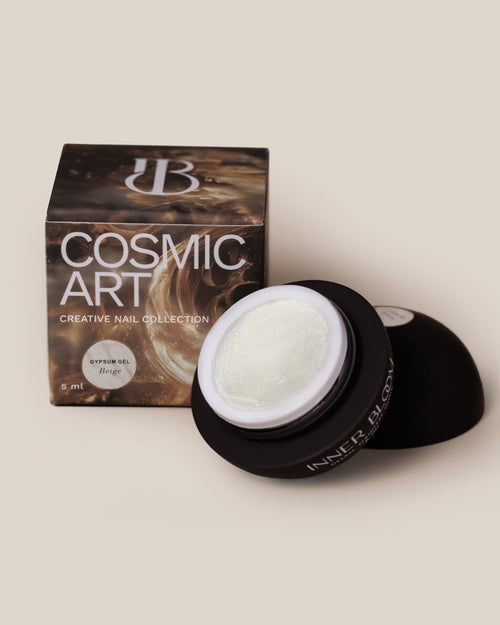Gel Cosmic Art Gypsum Gel Beige 5 ml – borcan InnerBloom