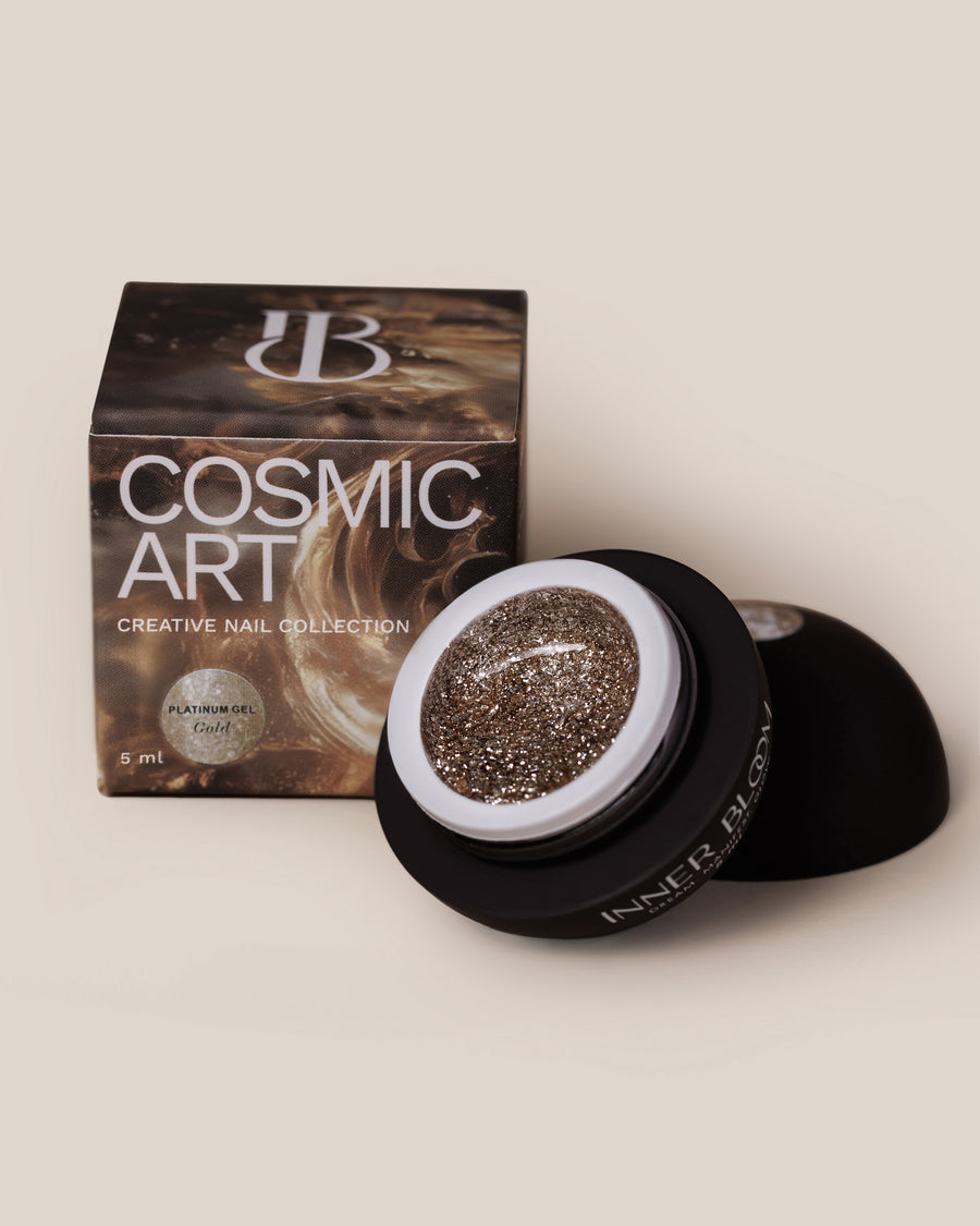 Gel Cosmic Art Platinum Gel Gold 5 ml – borcan InnerBloom