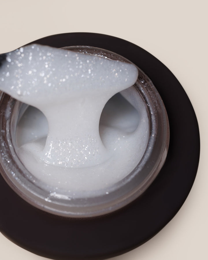 Galaxy Sparkle Gel - Snow Glowing White - 30 ml