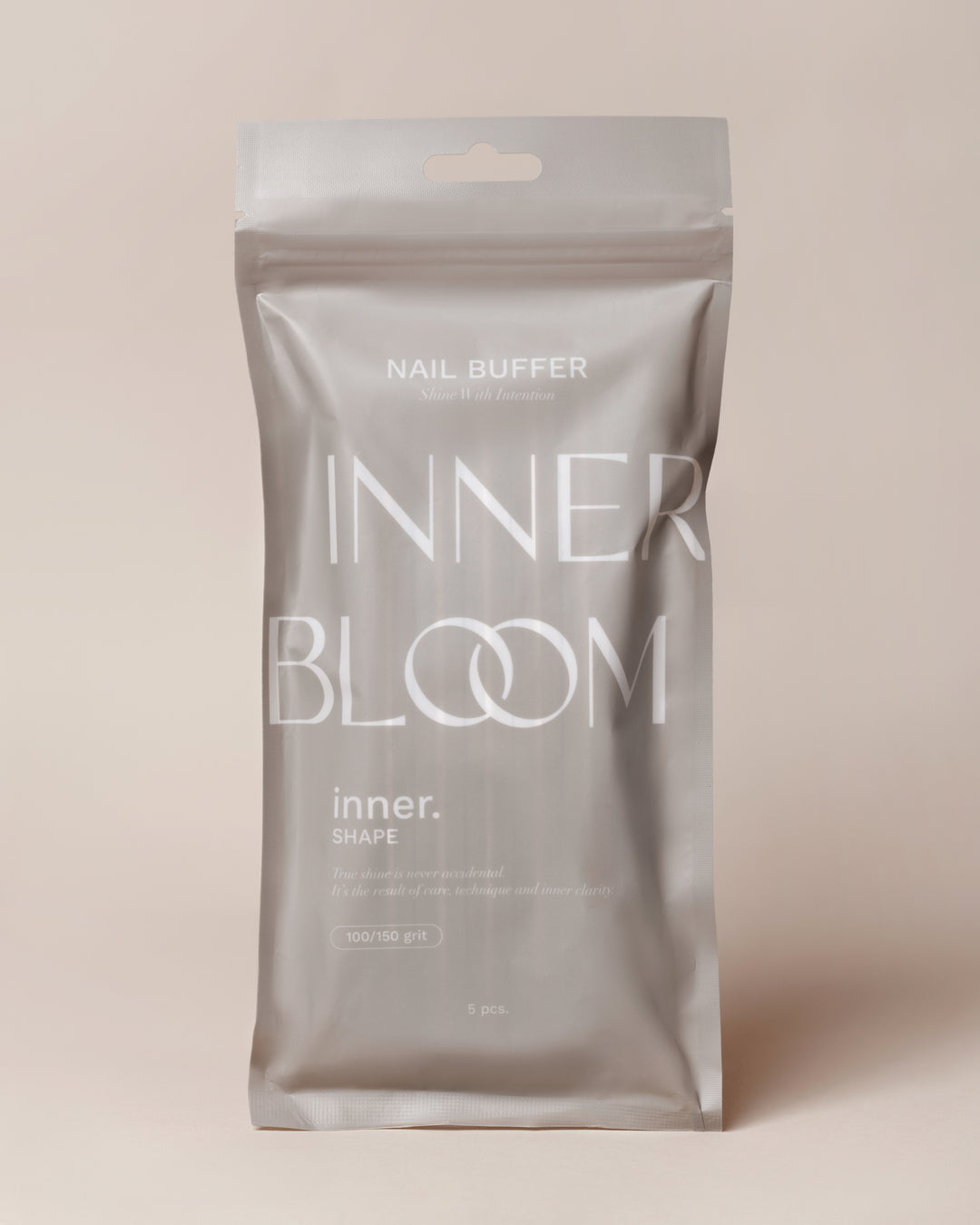 Nail buffer Inner Shape 100/150 - set 5 buc