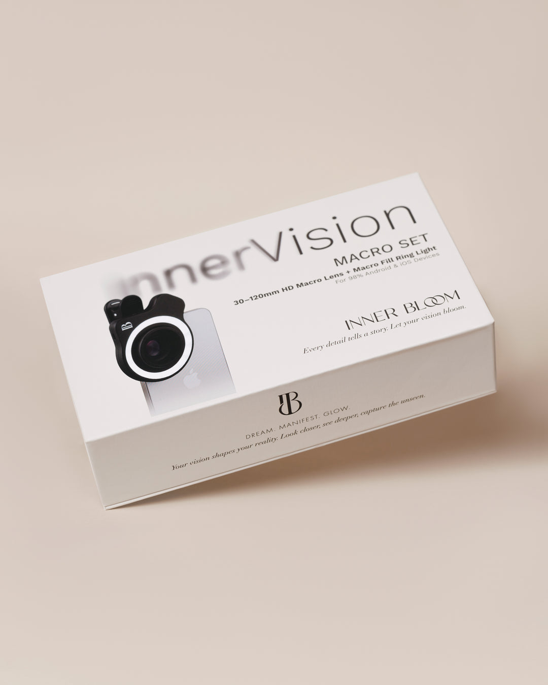 Lentila macro InnerVision + ring light