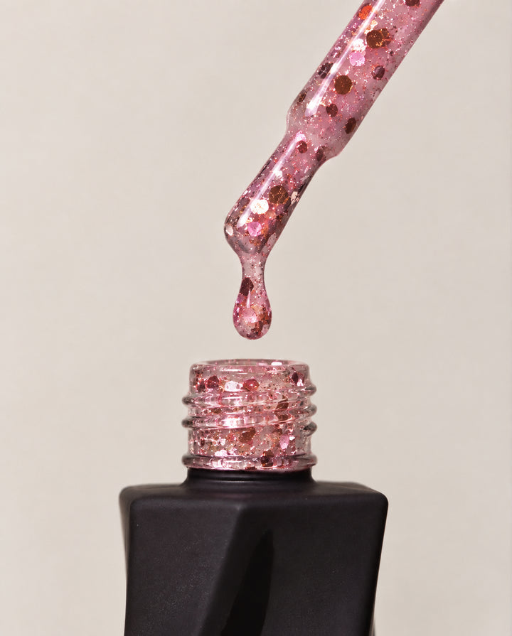Gel Polish Rose Gold Glow – Evolve – Oja Semipermanenta 10ml